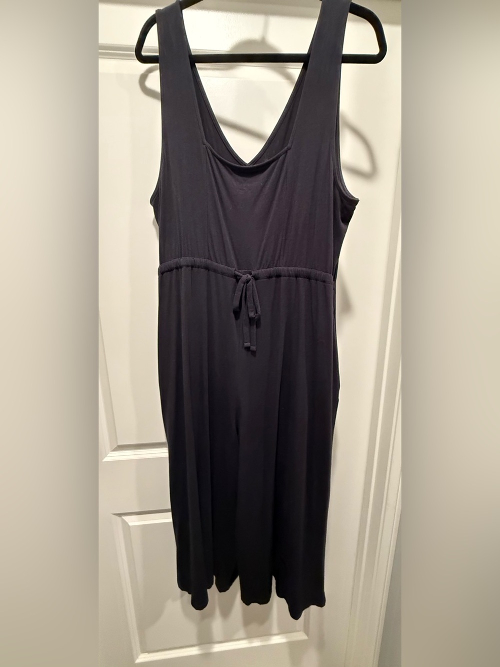 AnyBody Black Sleeveless Romper